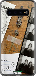 Силиконовый чехол 'Aesthetic Scrapbook Collage' для Samsung Galaxy S10 изображение 10