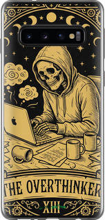 Силиконовый чехол 'The Overthinker' для Samsung Galaxy S10 изображение 1