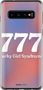 Силиконовый чехол 'Aesthetic Aura Gradient 777 Lucky Energy' для Samsung Galaxy S10 изображение 7