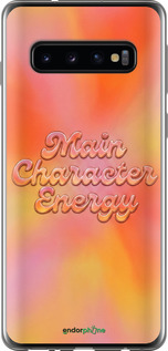 2D пластиковый чехол Aura Gradient Main Character Energy Aesthetic Y2K для Samsung Galaxy S10 - 6783t-1640 изображение 