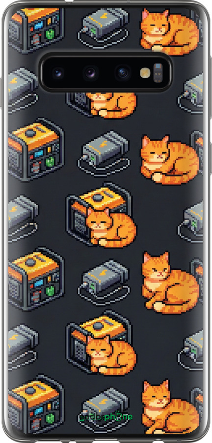 Силиконовый чехол Autonomous Zone для Samsung Galaxy S10 - 6771u-1640 изображение 