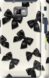 3D пластиковий матовий чехол Dark Coquette для Samsung Galaxy S2 i9100 - 6765m-14 изображение 