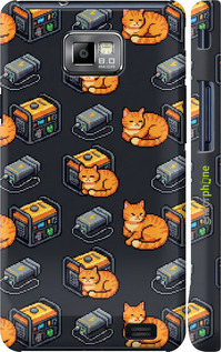 3D пластиковый глянцевый чехол Autonomous Zone для Samsung Galaxy S2 i9100 - 6771c-14 изображение 