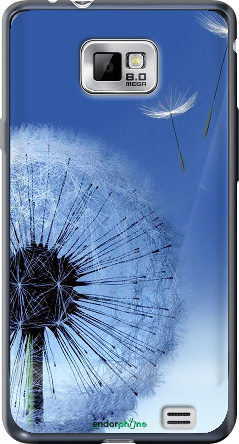 Силиконовый чехол Одуванчик для Samsung Galaxy S2 i9100 - 6005u-14 изображение 