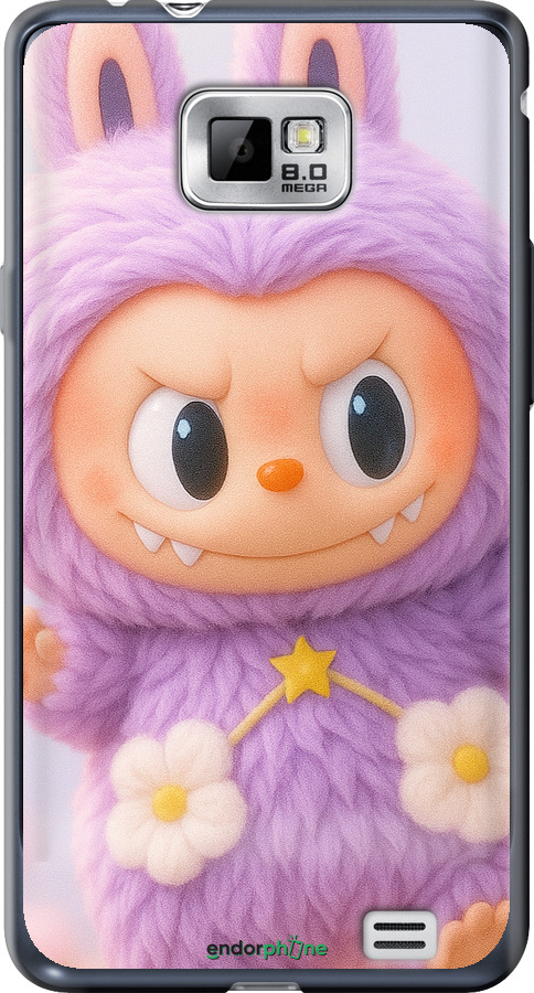 Силіконовий чехол Лабубу для Samsung Galaxy S2 i9100 - 6708u-14 изображение 