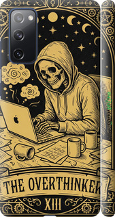 3D пластиковый матовый чехол 'The Overthinker' для Samsung Galaxy S20 FE G780F изображение 1