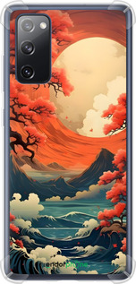 Силикон с усиленными углами чехол Природа японии для Samsung Galaxy S20 FE G780F - 6327sp-2075 изображение 