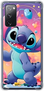 Силикон с усиленными углами чехол Стич 2 для Samsung Galaxy S20 FE G780F - 6371sp-2075 изображение 