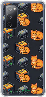 Силикон с усиленными углами чехол Autonomous Zone для Samsung Galaxy S20 FE G780F - 6771sp-2075 изображение 