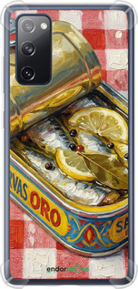 Силіконовий протиударний с посиленими кутами чехол Vintage Sardine Tin Phone для Samsung Galaxy S20 FE G780F - 6772sp-2075 изображение 