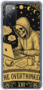 Силіконовий протиударний с посиленими кутами чехол The Overthinker для Samsung Galaxy S20 FE G780F - 6774sp-2075 изображение 