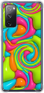 Силикон с усиленными углами чехол Y2K Jelly Dream для Samsung Galaxy S20 FE G780F - 6780sp-2075 изображение 