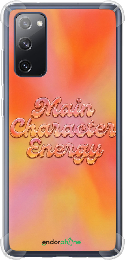 Силіконовий протиударний с посиленими кутами чехол Aura Gradient Main Character Energy Aesthetic Y2K для Samsung Galaxy S20 FE G780F - 6783sp-2075 изображение 