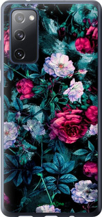 Силиконовый чехол Сад и розы для Samsung Galaxy S20 FE G780F - 6483u-2075 изображение 