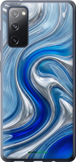 Силиконовый чехол Liquid Chrome для Samsung Galaxy S20 FE G780F - 6781u-2075 изображение 