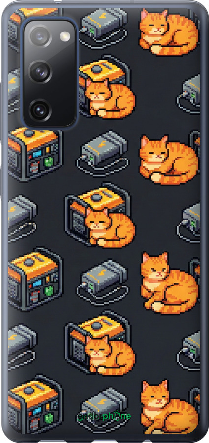 Силиконовый чехол Autonomous Zone для Samsung Galaxy S20 FE G780F - 6771u-2075 изображение 