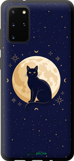 TPU чехол Cute Cat Celestial/Witchy для Samsung Galaxy S20 Plus - 6787b-1822 изображение 
