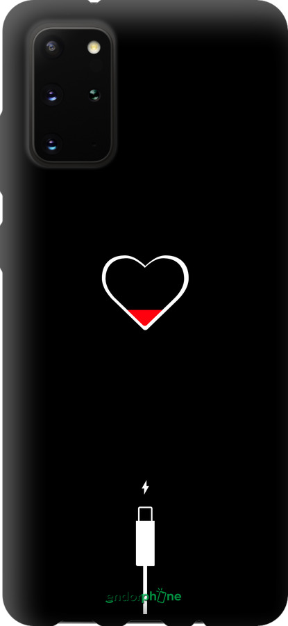 TPU чехол Подзарядка сердца для Samsung Galaxy S20 Plus - 4274b-1822 изображение 