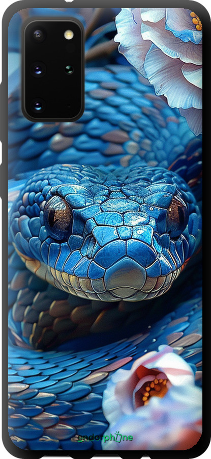TPU чехол Blue Snake для Samsung Galaxy S20 Plus - 6079b-1822 изображение 