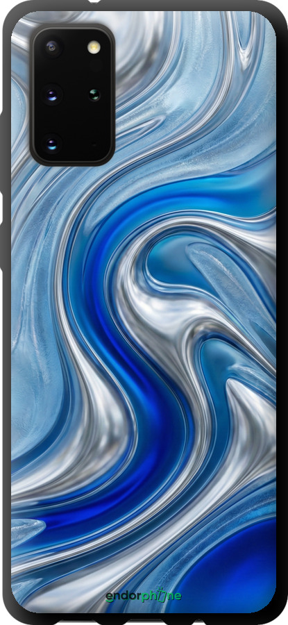 TPU чехол Liquid Chrome для Samsung Galaxy S20 Plus - 6781b-1822 изображение 