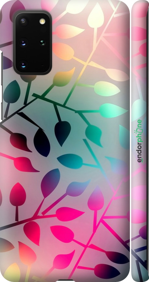 

3D пластиковий матовий чохол "Листя" для Samsung Galaxy S20 Plus