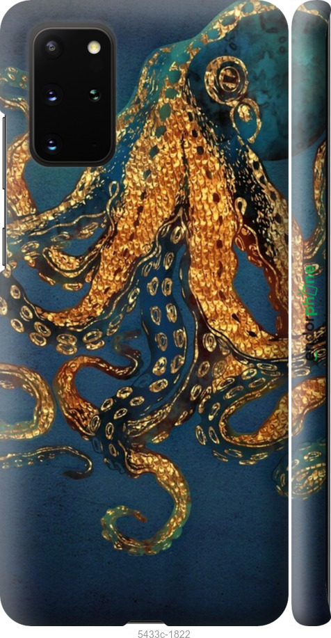 3D пластиковий матовий чехол № 5433 для Samsung Galaxy S20 Plus - 5433m-1822 изображение 