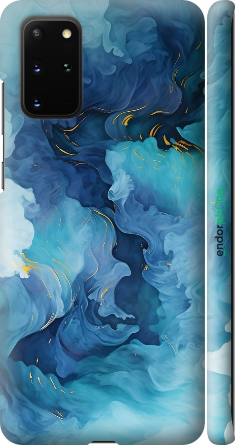 3D пластиковий матовий чехол Акварель для Samsung Galaxy S20 Plus - 6320m-1822 изображение 