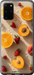 2D пластиковий чехол Фрукти 3 для Samsung Galaxy S20 Plus - 6703t-1822 изображение 