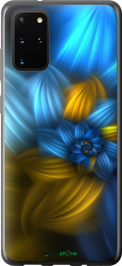 

Силіконовий чохол "Візерунок 46" для Samsung Galaxy S20 Plus, Синій