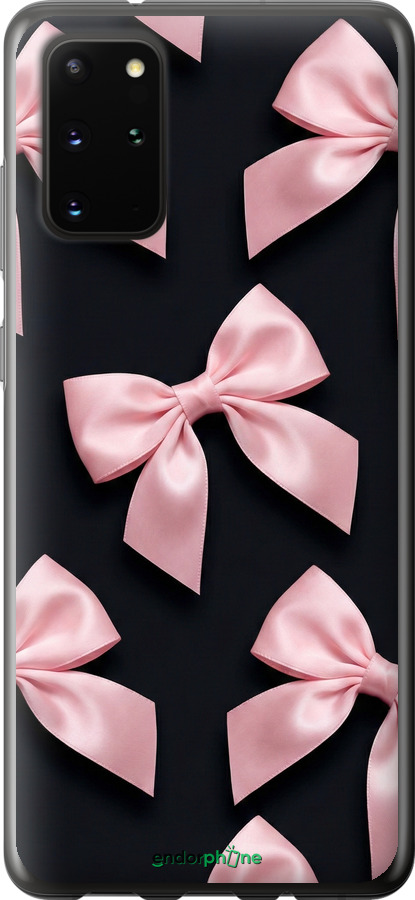 Силиконовый чехол Coquette Ribbons Dark Coquette для Samsung Galaxy S20 Plus - 6767u-1822 изображение 