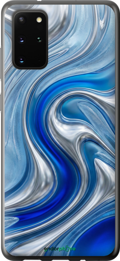 2D пластиковый чехол Liquid Chrome для Samsung Galaxy S20 Plus - 6781t-1822 изображение 