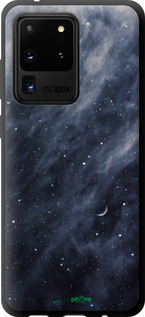 TPU чехол Голубые облака, Голубая луна для Samsung Galaxy S20 Ultra - 6398b-1831 изображение 