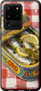 TPU чехол Vintage Sardine Tin Phone для Samsung Galaxy S20 Ultra - 6772b-1831 изображение 