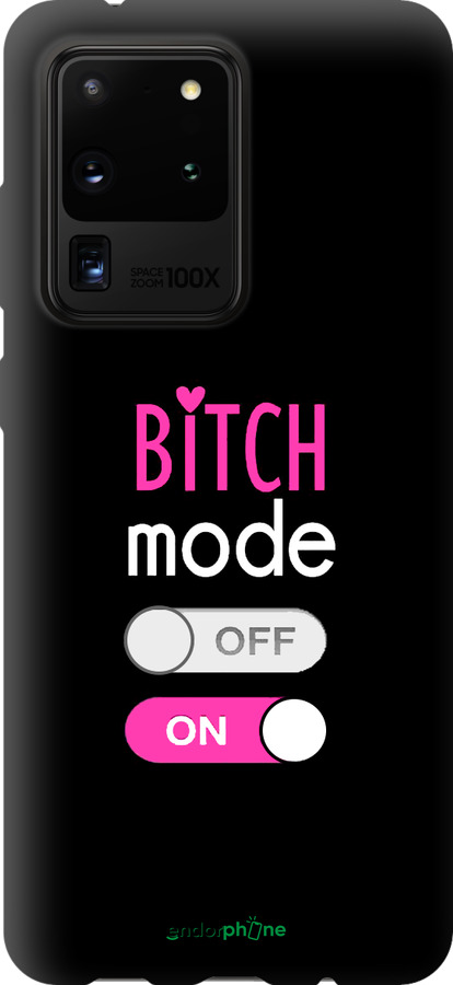 TPU чехол Bitch mode для Samsung Galaxy S20 Ultra - 4548b-1831 изображение 