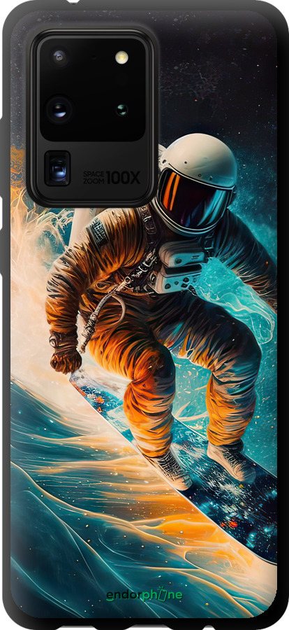 TPU чехол Сноубордист для Samsung Galaxy S20 Ultra - 5604b-1831 изображение 