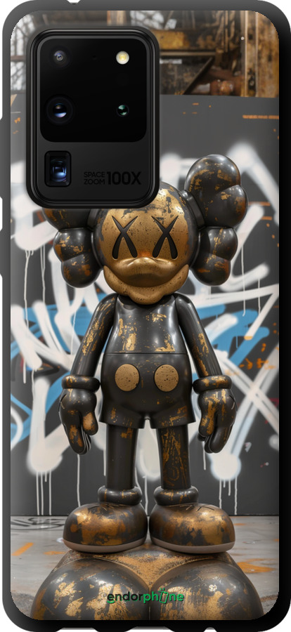 TPU чехол Bronze kaws v3 для Samsung Galaxy S20 Ultra - 6099b-1831 изображение 