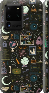 3D пластиковий матовий чехол Чаклунський принт для Samsung Galaxy S20 Ultra - 6425m-1831 изображение 