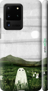 3D пластиковый матовый чехол Привидение для Samsung Galaxy S20 Ultra - 6492m-1831 изображение 