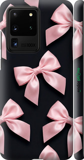 3D пластиковый матовый чехол 'Coquette Ribbons Dark Coquette' для Samsung Galaxy S20 Ultra изображение 5