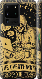 3D пластиковый матовый чехол 'The Overthinker' для Samsung Galaxy S20 Ultra изображение 1