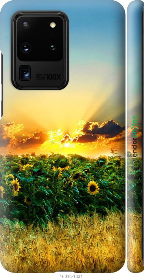 

3D пластиковий матовий чохол "Україна" для Samsung Galaxy S20 Ultra