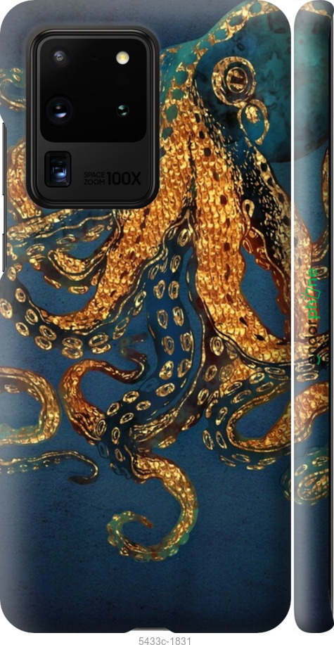 3D пластиковий матовий чехол № 5433 для Samsung Galaxy S20 Ultra - 5433m-1831 изображение 