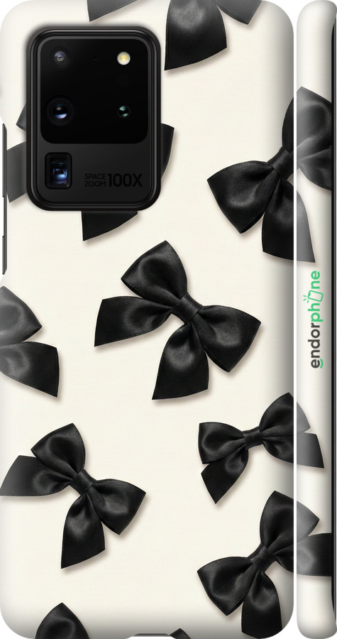 3D пластиковый матовый чехол Dark Coquette для Samsung Galaxy S20 Ultra - 6765m-1831 изображение 