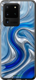 2D пластиковый чехол Liquid Chrome для Samsung Galaxy S20 Ultra - 6781t-1831 изображение 