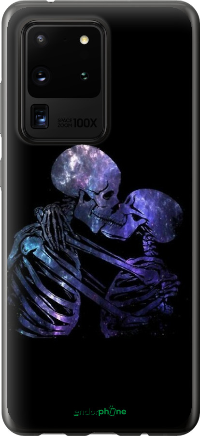 2D пластиковый чехол С изображением скелета для Samsung Galaxy S20 Ultra - 6537t-1831 изображение 
