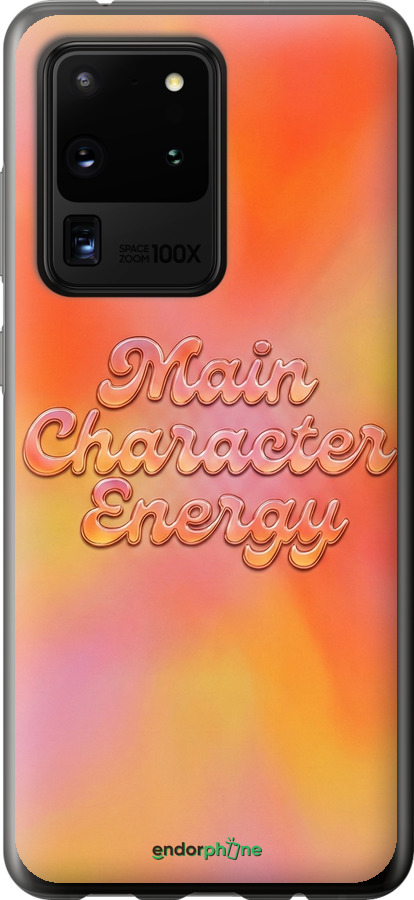 2D пластиковый чехол Aura Gradient Main Character Energy Aesthetic Y2K для Samsung Galaxy S20 Ultra - 6783t-1831 изображение 