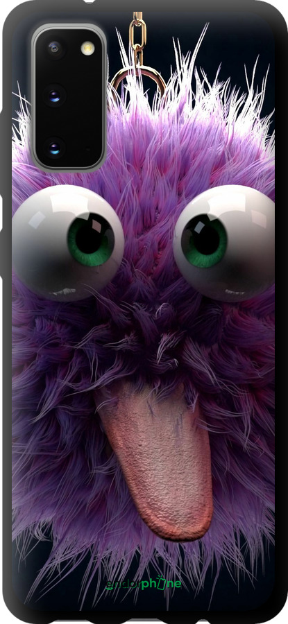TPU чехол Пушистик для Samsung Galaxy S20 - 6017b-1824 изображение 