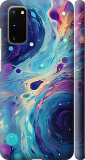 3D пластиковий матовий чехол Арт акварель для Samsung Galaxy S20 - 6329m-1824 изображение 