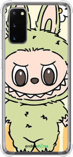 Силіконовий протиударний с посиленими кутами чехол № 6736 для Samsung Galaxy S20 - 6736sp-1824 изображение 