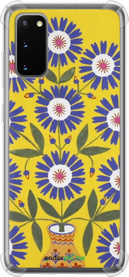 Силикон с усиленными углами чехол Примаченко2 для Samsung Galaxy S20 - 5910sp-1824 изображение 